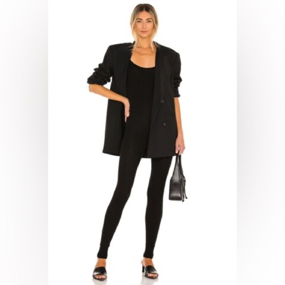 Enza Costa Black Sleeveless Jumpsuit